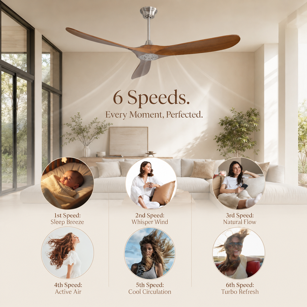 Swell | Outdoor ceiling fan 152 cm