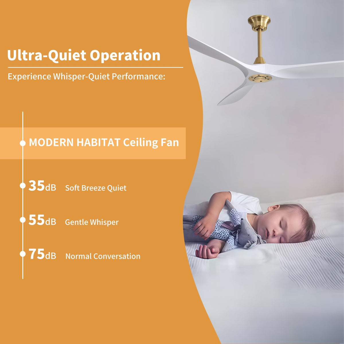 Ember | Outdoor ceiling fan 152 cm