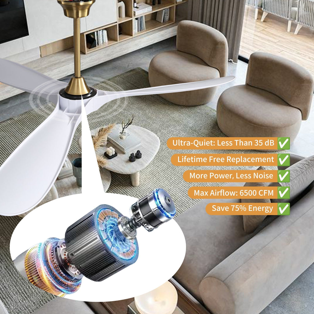 Ember | Outdoor ceiling fan 152 cm