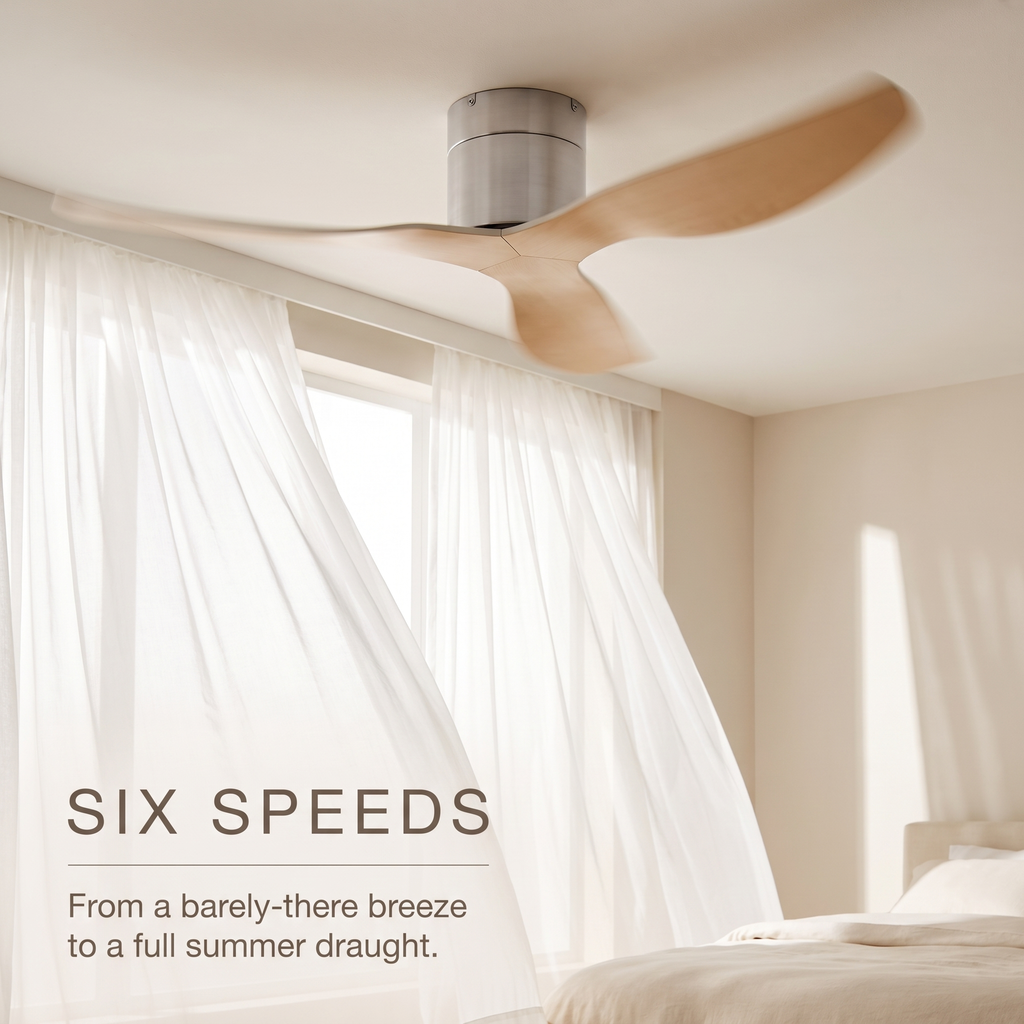 Shore | Flush mount ceiling fan