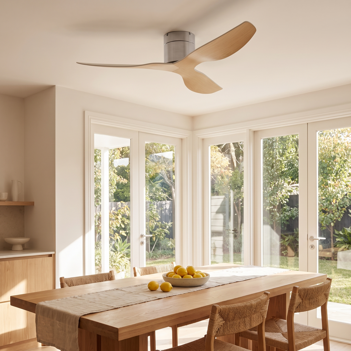 Shore | Flush mount ceiling fan