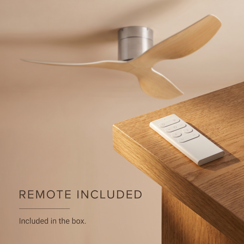 Shore | Flush mount ceiling fan