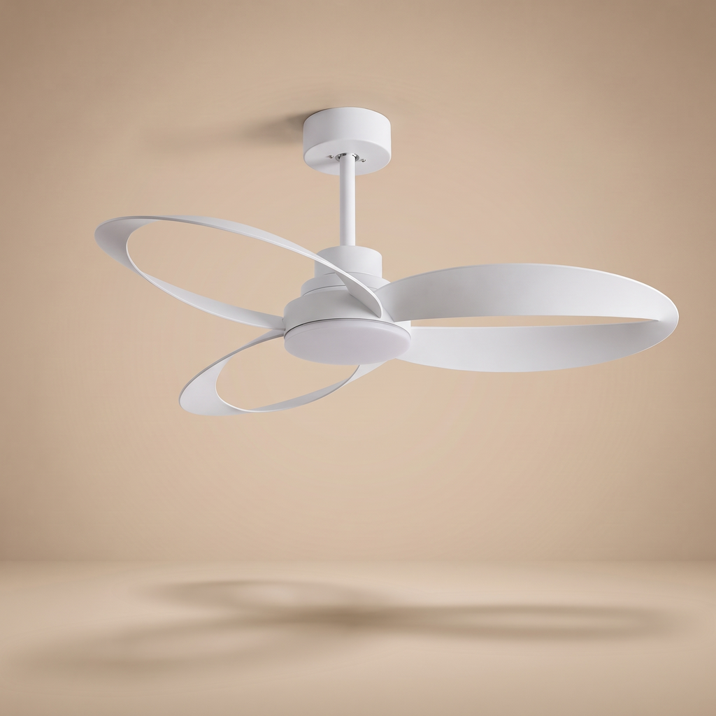 Curve | Designer DC ceiling fan with light