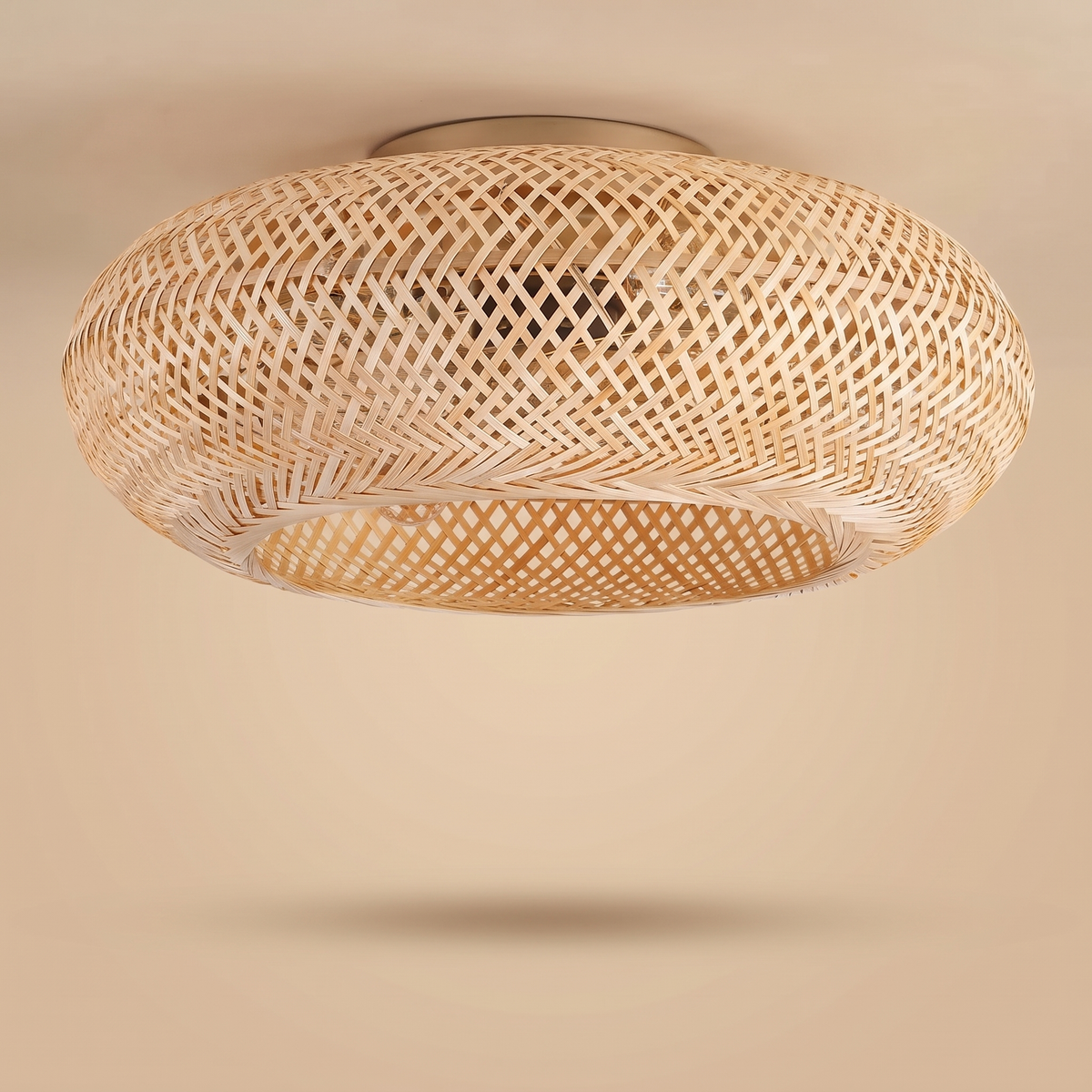 Frond | Woven bamboo ceiling fan 50 cm