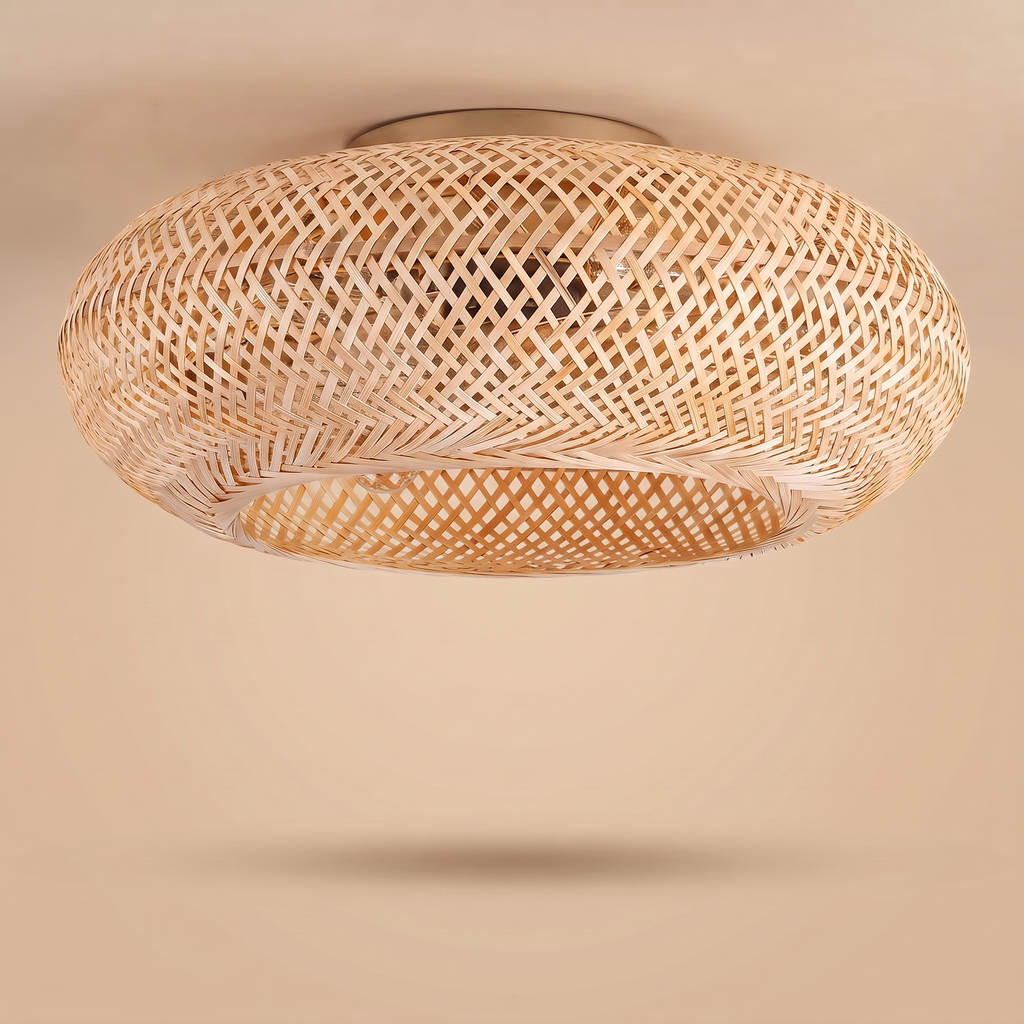 Frond | Woven bamboo ceiling fan 50 cm