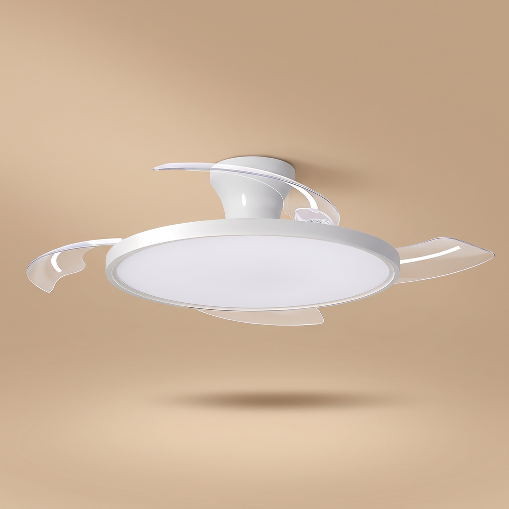 Vane | Ultra slim ceiling fan with light
