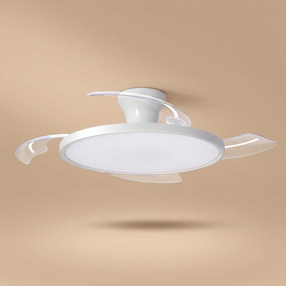 Vane | Ultra slim ceiling fan with light