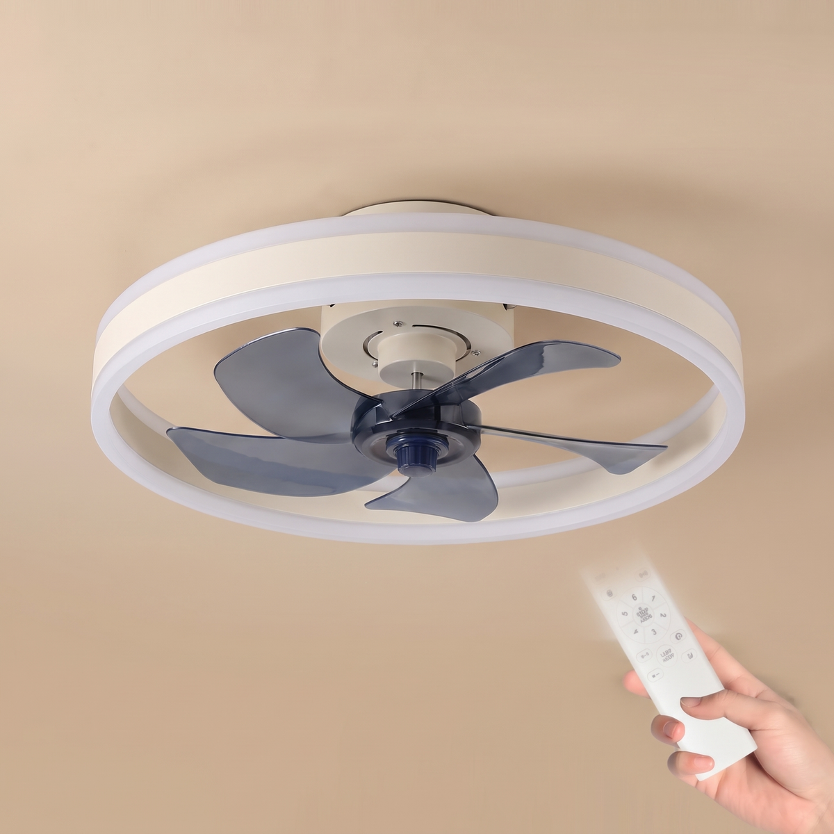 Beam | Ring light ceiling fan 50 cm
