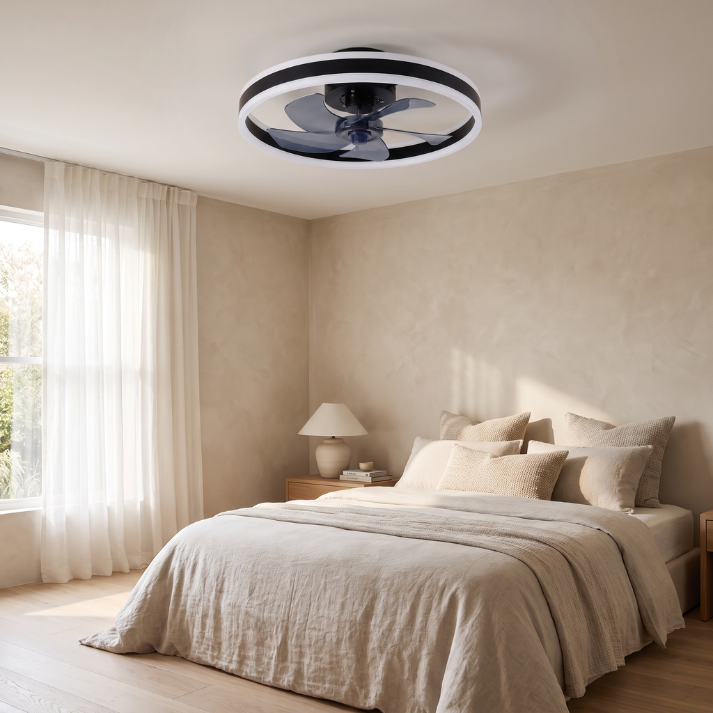 Beam | Ring light ceiling fan 50 cm