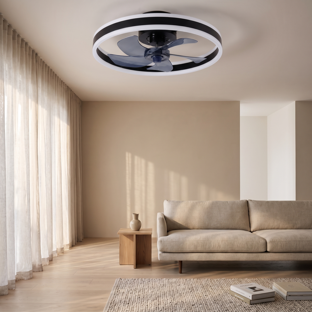 Beam | Ring light ceiling fan 50 cm