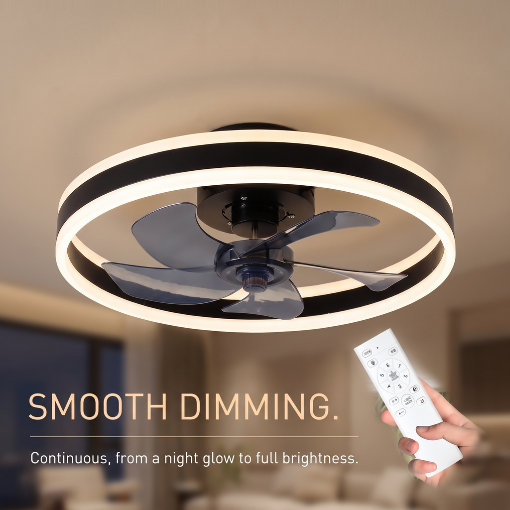 Beam | Ring light ceiling fan 50 cm