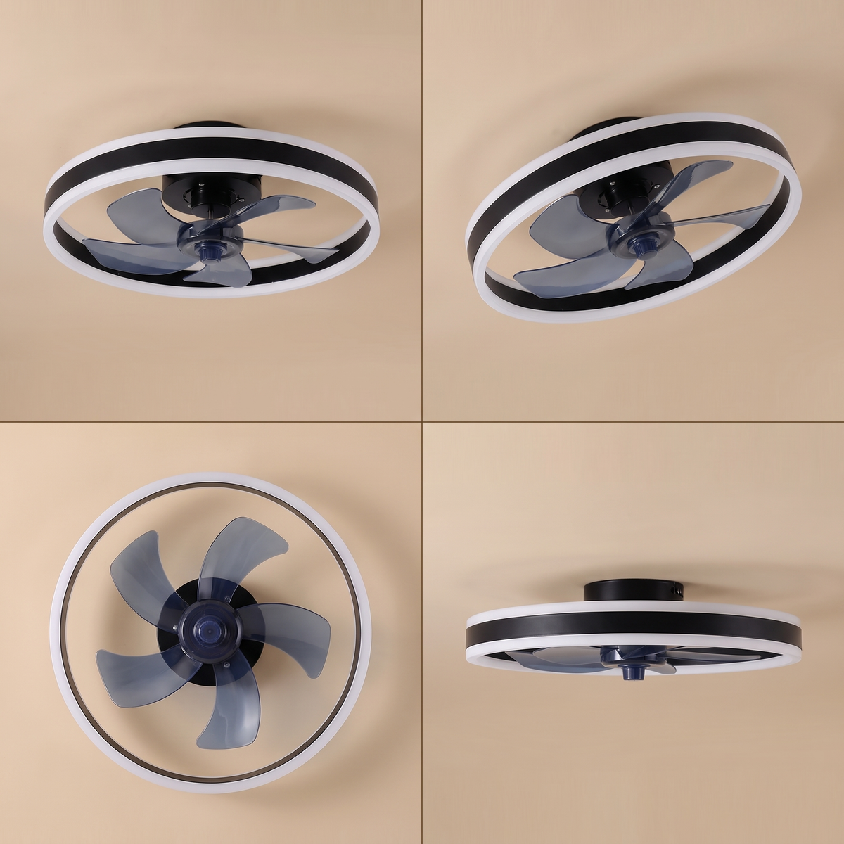 Beam | Ring light ceiling fan 50 cm