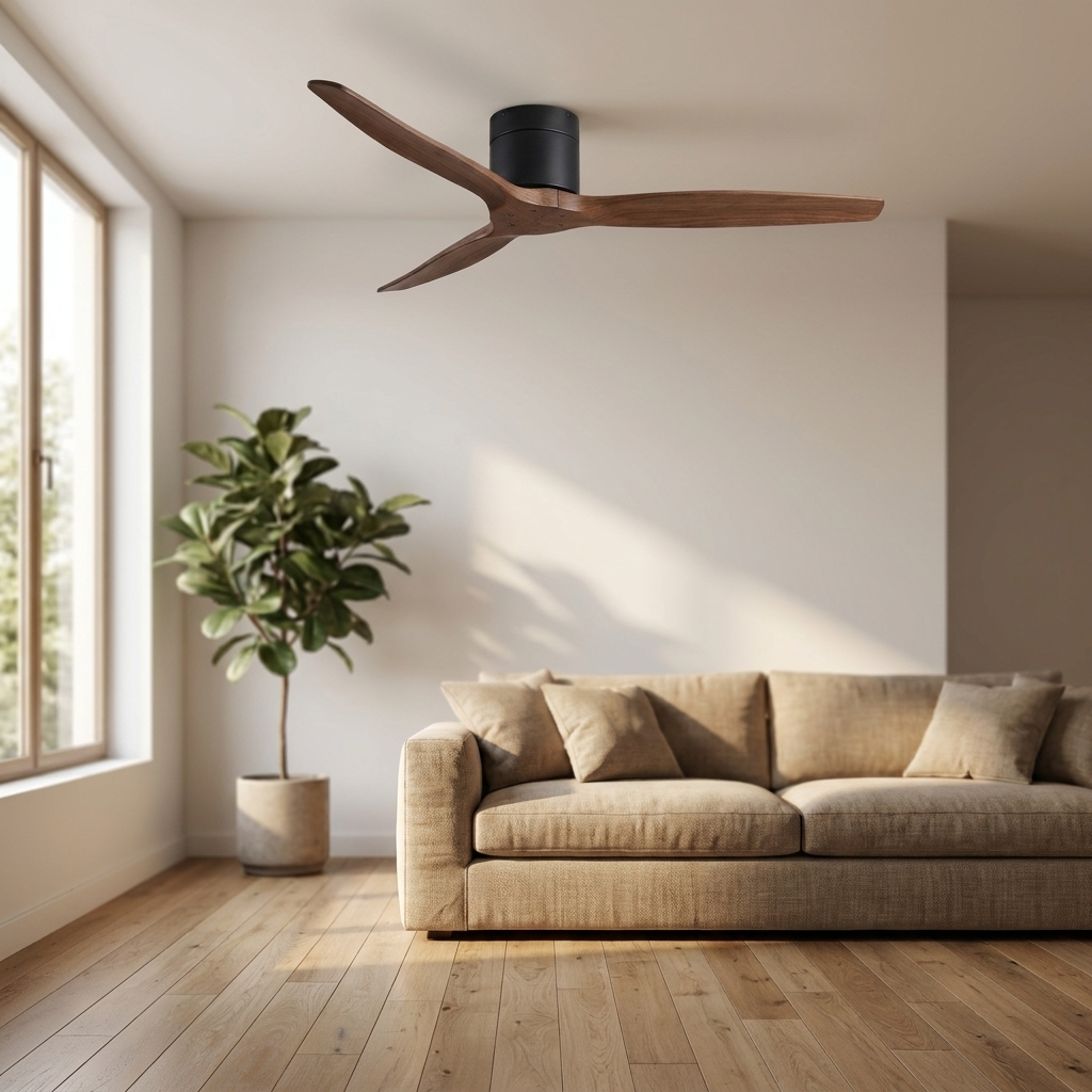 Hush | Low profile ceiling fan 132 cm
