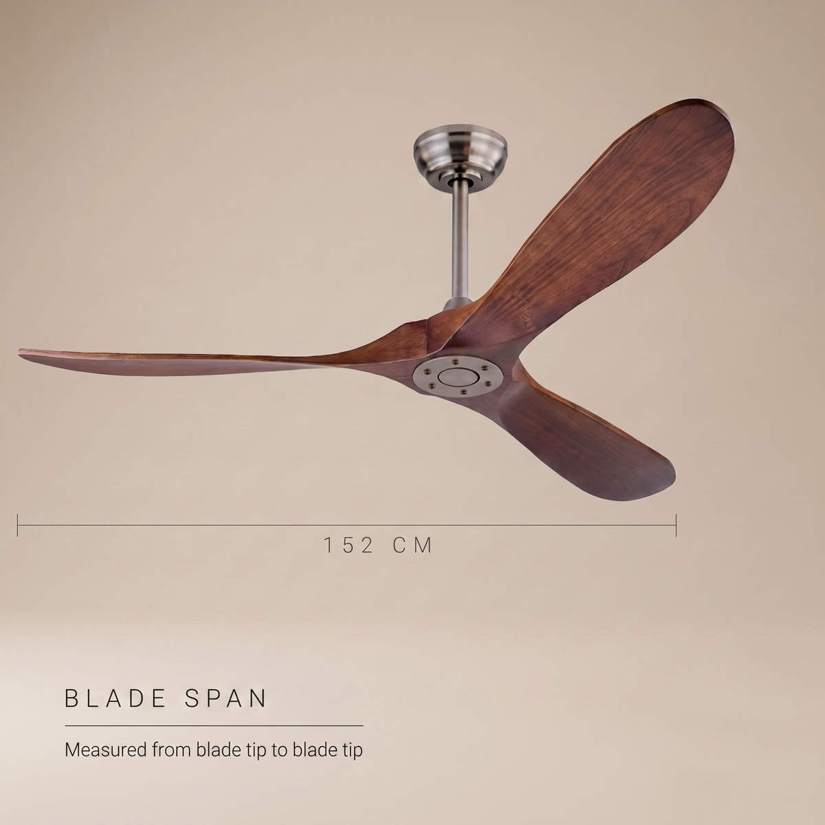 Swell | Outdoor ceiling fan 152 cm