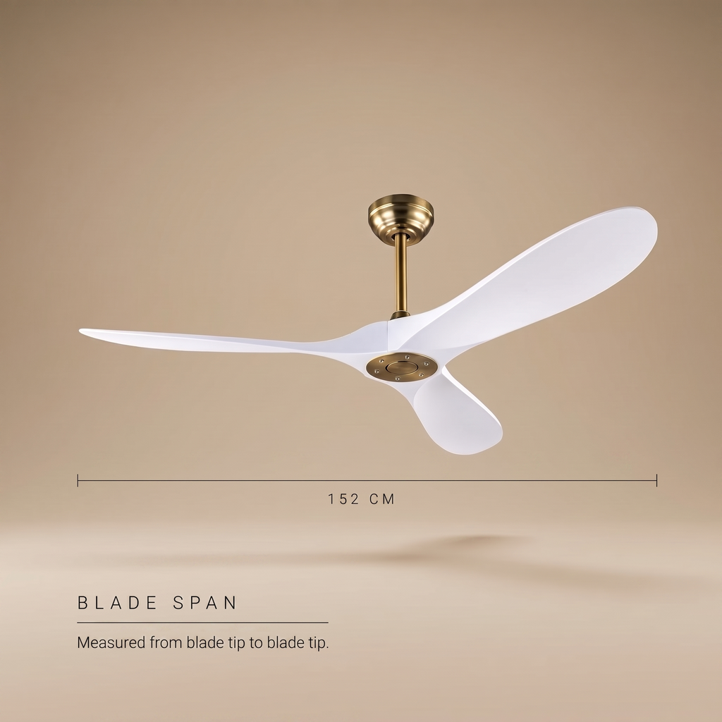 Ember | Outdoor ceiling fan 152 cm