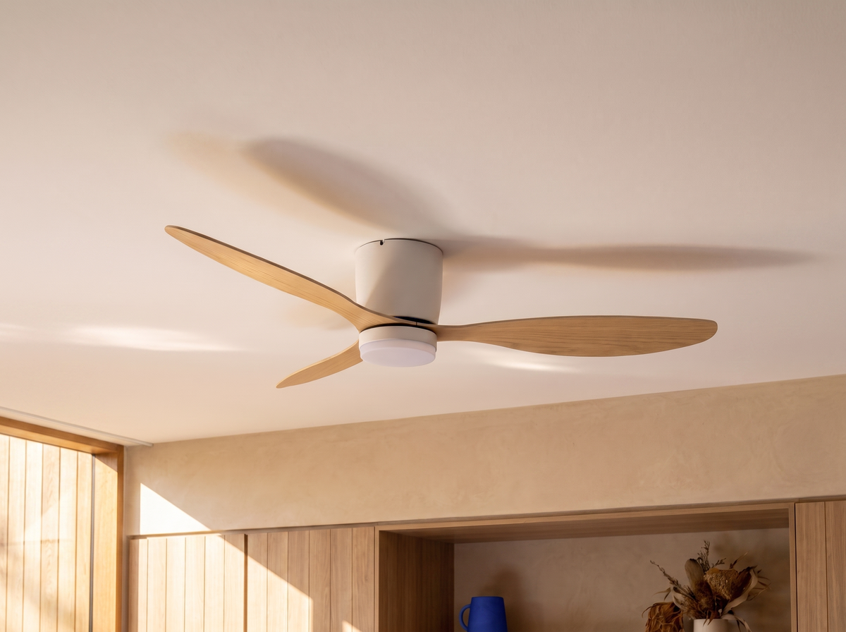 Drift | DC ceiling fan with light